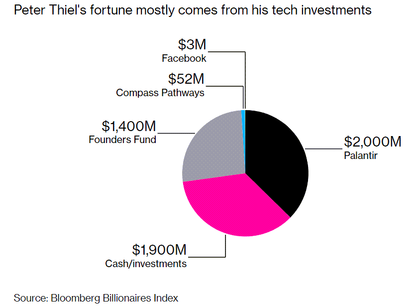 팔란어 창업자 피터틸 투자 수익