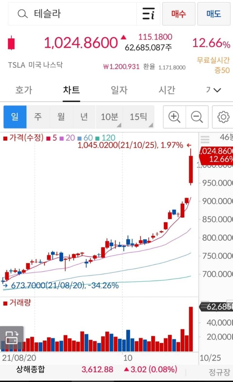 천슬라가 된 테슬라 주가, 모건스탠리가 테슬라 목표주가를 1200$로 올린 이유