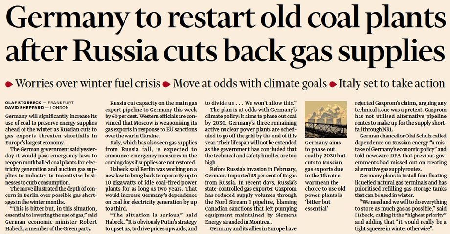 암초 만난 친환경 정책, 다시 과거로 회귀하는 국가가 늘고 있다 2