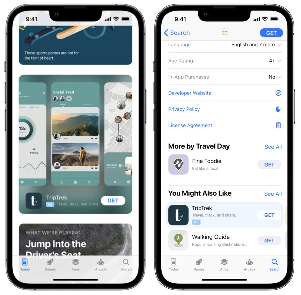 새로운 앱 스토어 광고, Image from apple