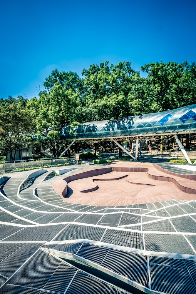 안양예술공원, 나무 위의 선으로 된 집(Linear Building Up in the Trees) 13