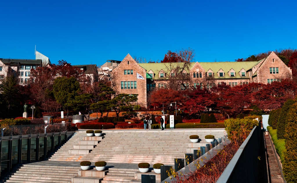 2022년 이화여대 가을 풍경, feat 논술고사 9 2022년 이화여대 가을 풍경, feat 논술고사 9