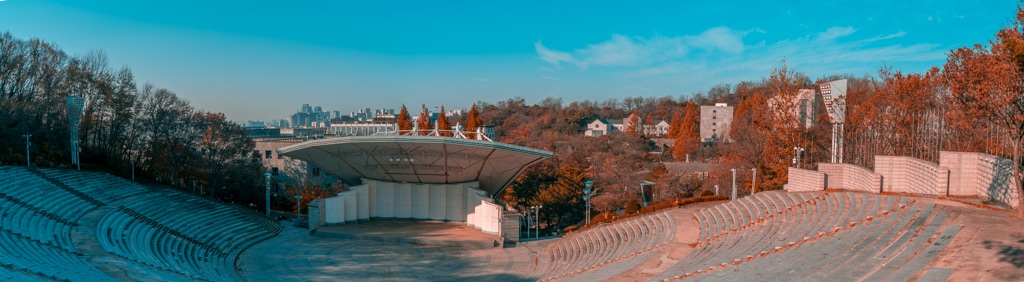 추억속에서 연세대 가을을 담다 82 연세대 노천극장