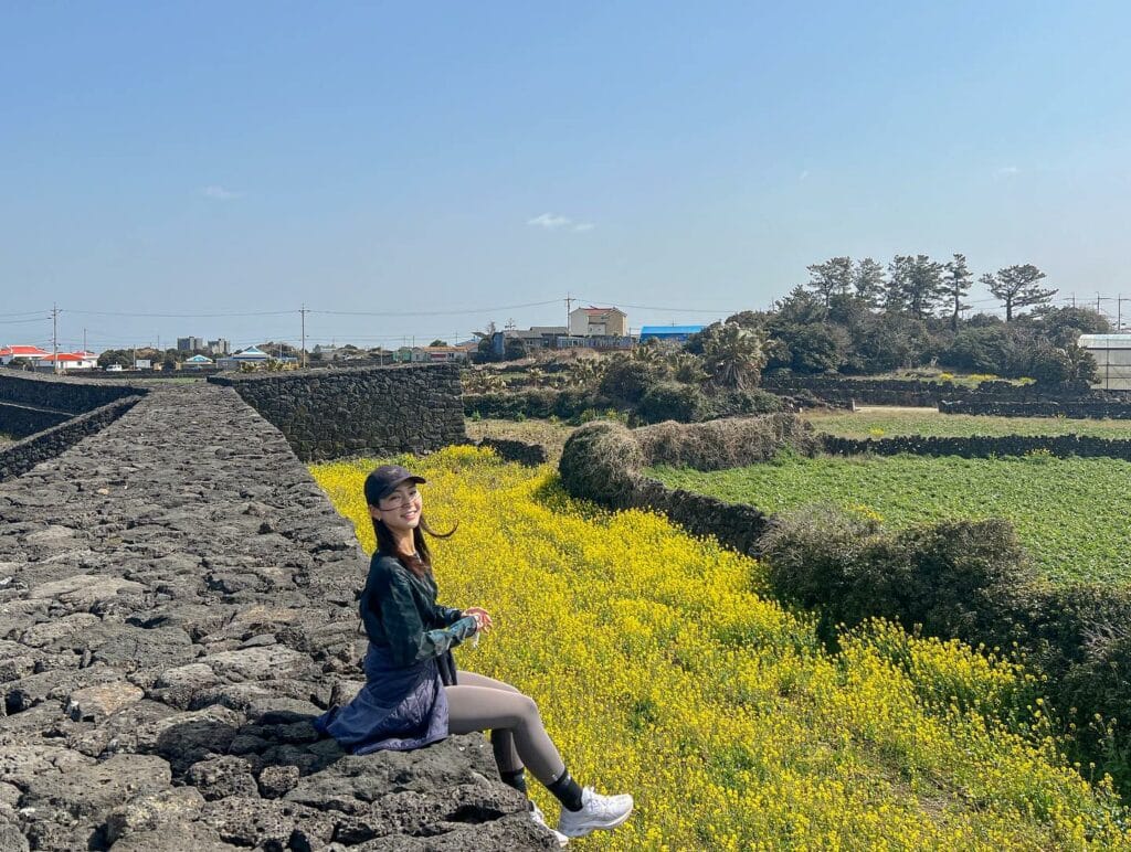 제주 여행, 제주 하도리 별방진 풍경, Photo from _0elb  Instagram