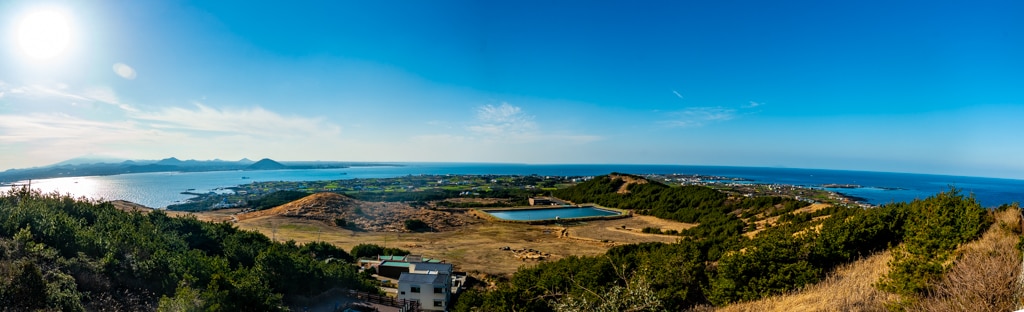 제주여행, 우도 등대에서 바라본 우도 풍경