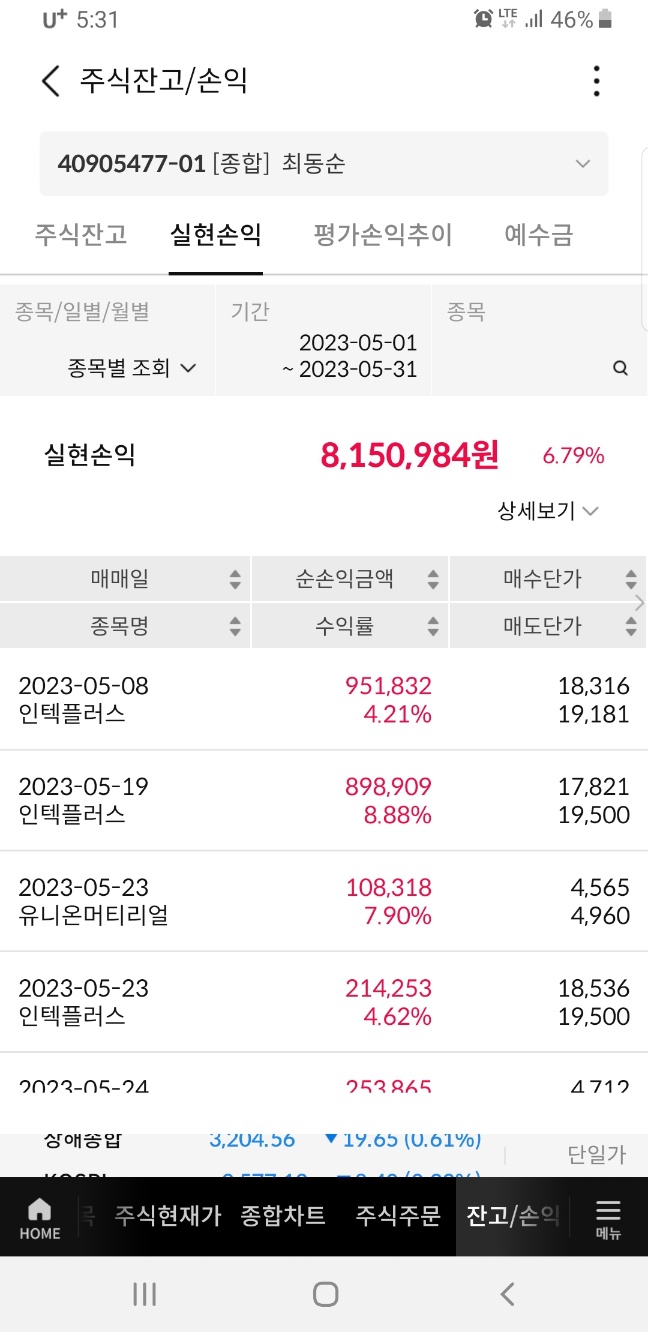 개인 주식 투자 매매 일지(11/13 업뎃) 28