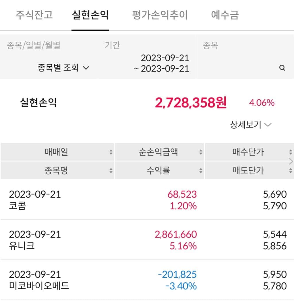 개인 주식 투자 매매 일지(11/13 업뎃) 8