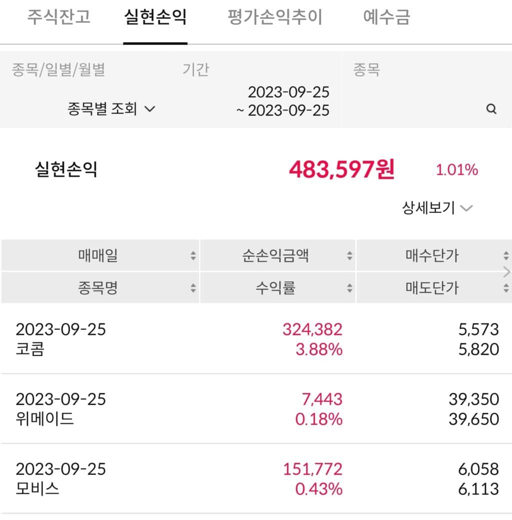 개인 주식 투자 매매 일지(11/13 업뎃) 7