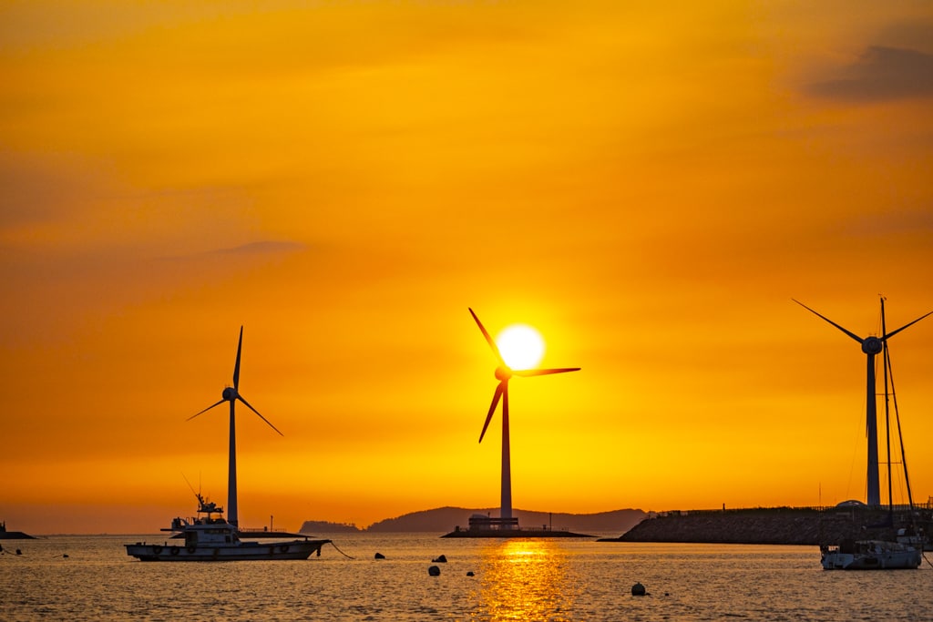 전곡항 일몰, 서해안 일몰