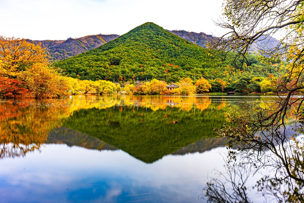 가을 단풍이 아름다웠던 밀양 위양지, 5월 이팝나무 풍경의 아쉬움을 잊게하다. 12