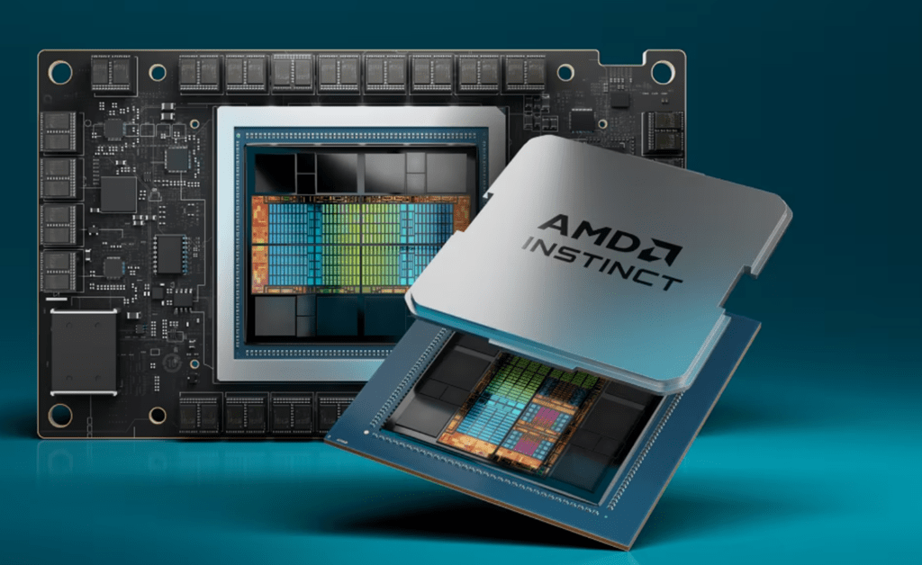 AMD MI300 칩, Image from AMD 
