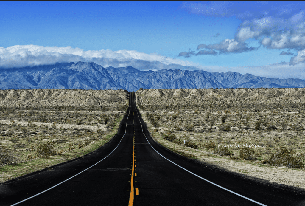 미국 CA인자보레고 사막가는 길 풍경, Photo from 닊치ㅕㅠ