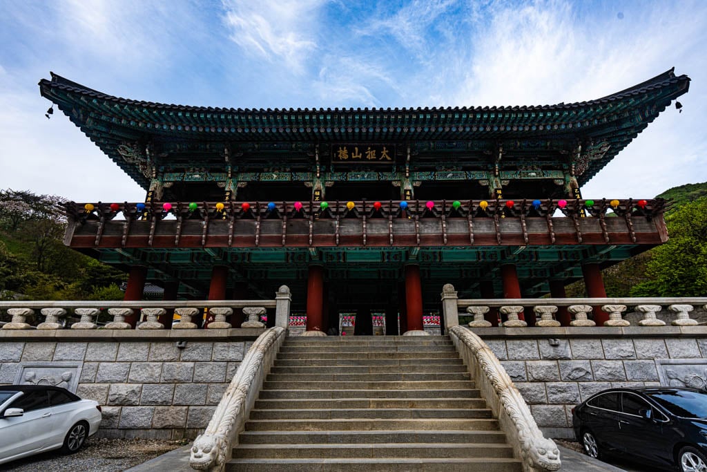 천안 각원사 풍경, 각원사 태조산루 전경, Photo by happist