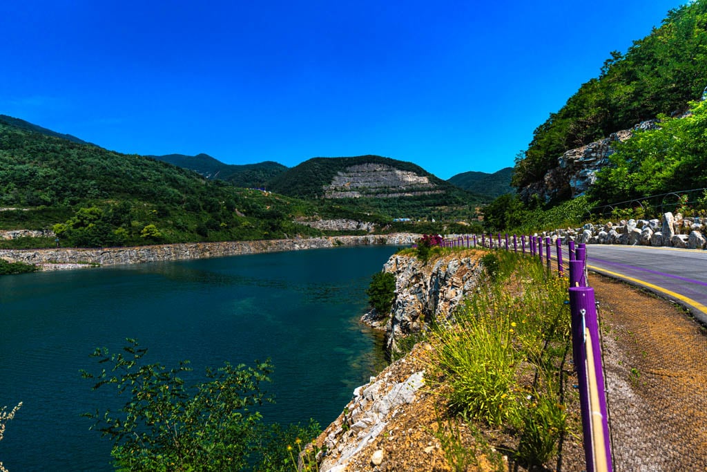 폐광 재생 사례, 동해시 무릉별 유천지 라벤더 출사기 30