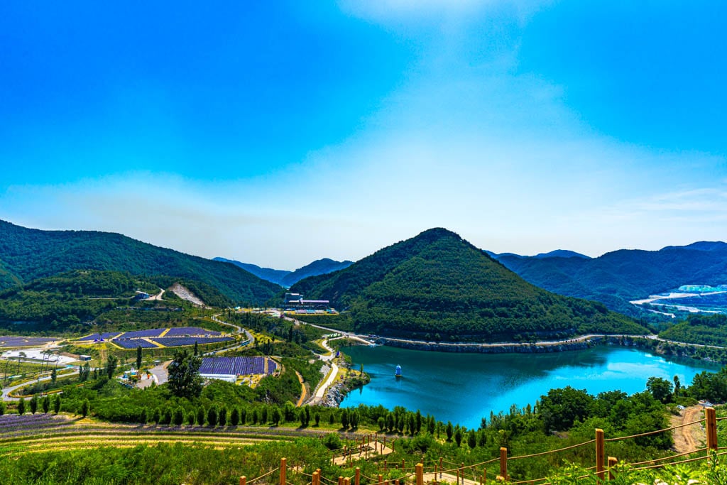 폐광 재생 사례, 동해시 무릉별 유천지 라벤더 출사기 18