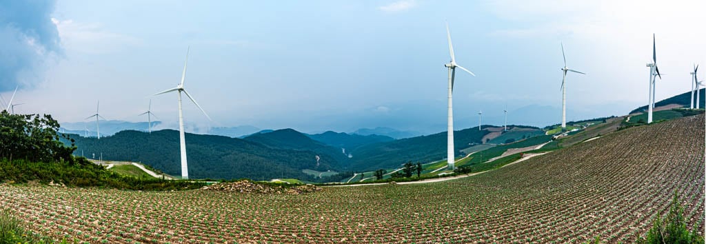태백 바람의언덕 차박, 매봉산 풍력발전단지 차박기록 2