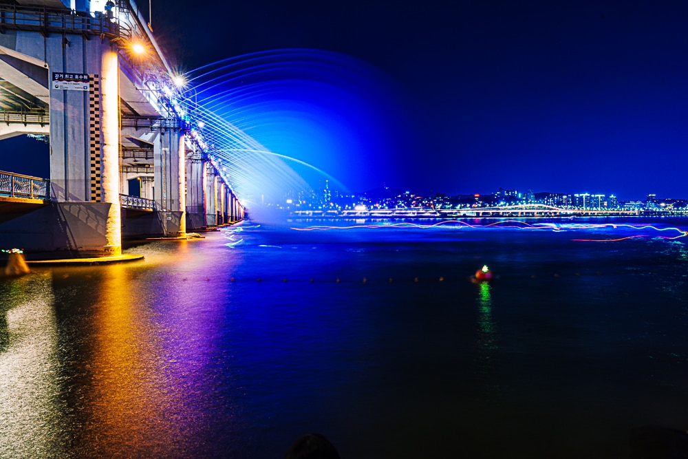 세빛 둥둥섬 야경과 반포대교 달빛무지개분수 야경을 담다. 25