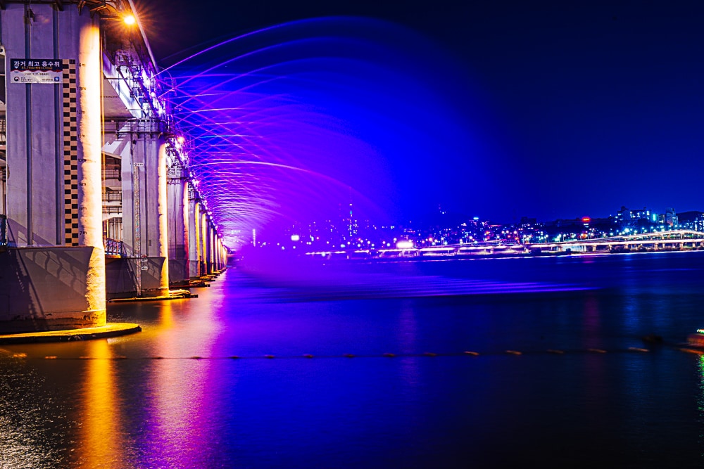 세빛 둥둥섬 야경과 반포대교 달빛무지개분수 야경을 담다. 27