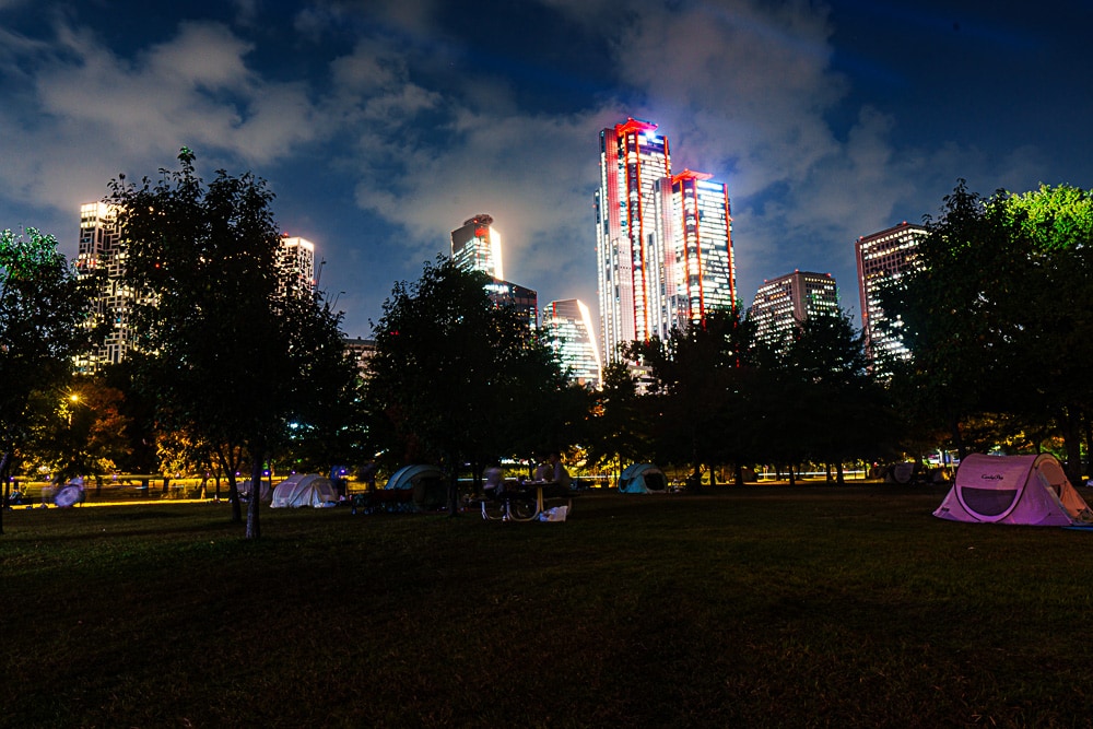 여의도 한강공원에서 야경을 담아보다 6