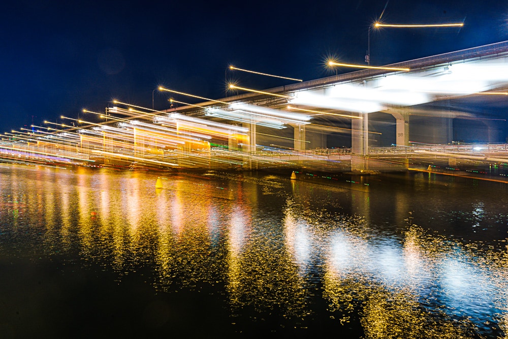 세빛 둥둥섬 야경과 반포대교 달빛무지개분수 야경을 담다. 21