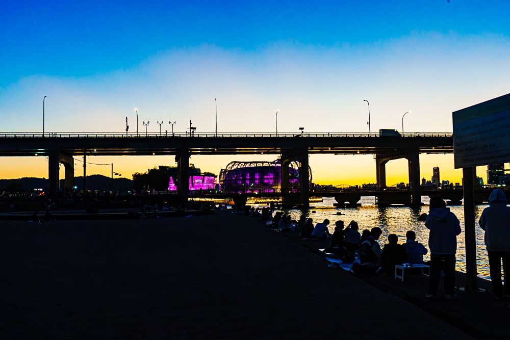 세빛 둥둥섬 야경과 반포대교 달빛무지개분수 야경을 담다. 20