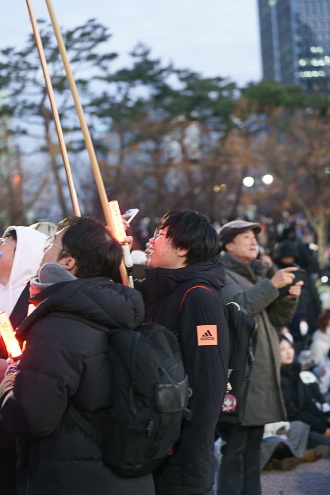 12.7 윤석렬 쿠데타에 대한 윤석렬 탄핵 집회의 풍경 12