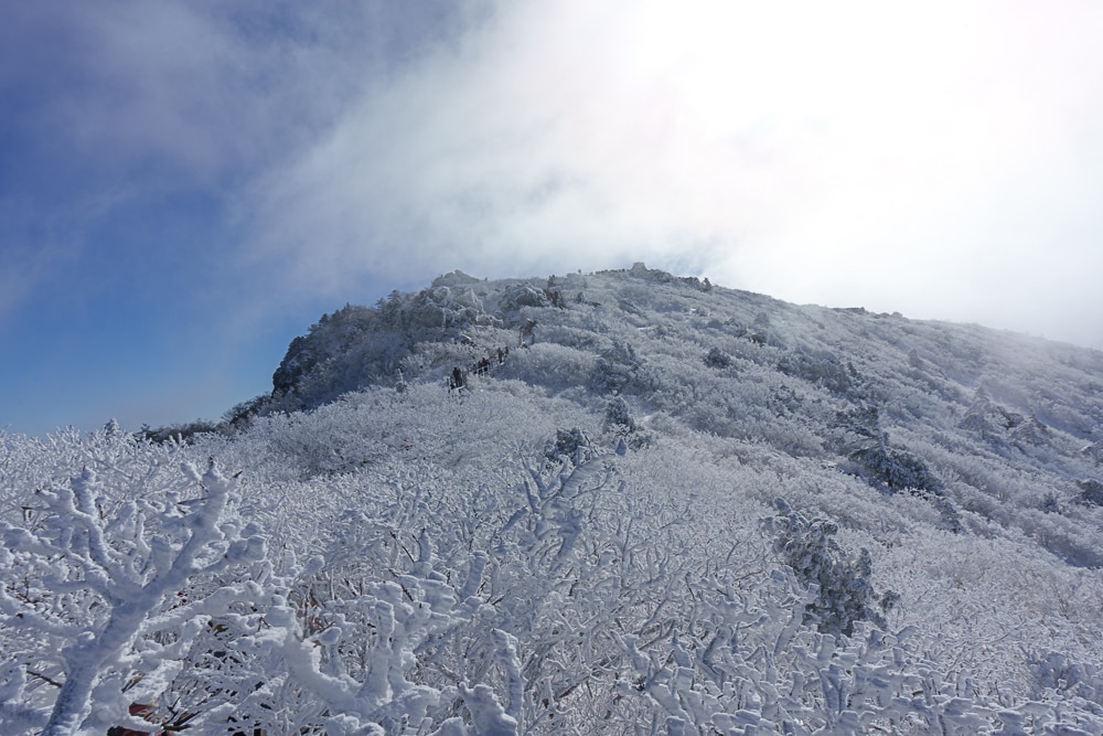 가족 겨울 산행 추천, 덕유산 케이블카를 타고 덕유산 향적봉을 다녀오다. 13