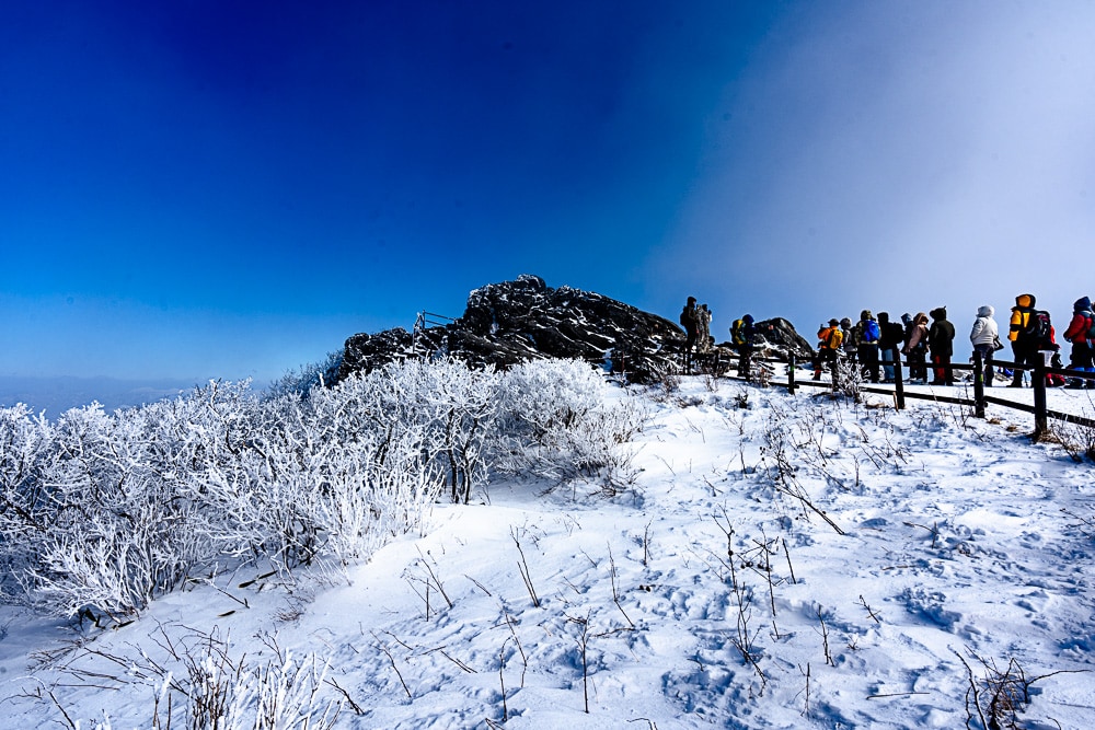 가족 겨울 산행 추천, 덕유산 케이블카를 타고 덕유산 향적봉을 다녀오다. 18