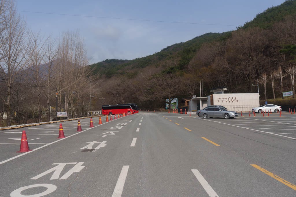 탐매 여행 네번째, 순천 선암사 선암매, 선암사 주차장 풍경