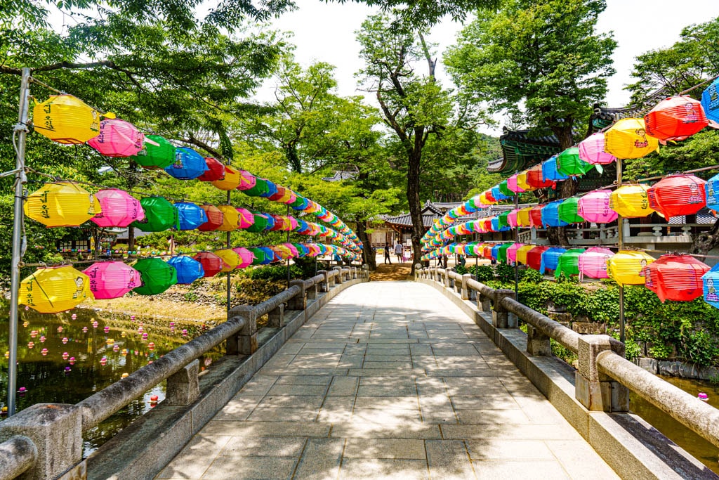 공주 마곡사 풍경, 마곡사 남원영역과 북원영겨을 이어주는 마곡사 극락교, DSC04893-, Photo by Happist