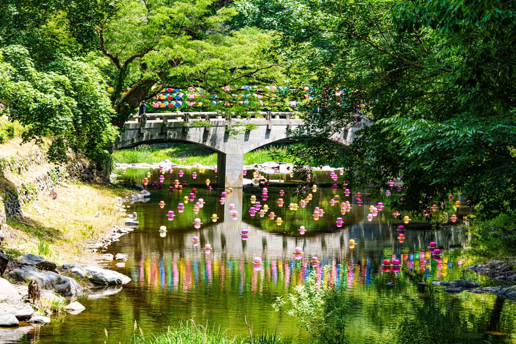 공주 마곡사 풍경, 마곡사 응진천에서 바라다본 마곡사 극락교, DSC05051-, Photo by Happist