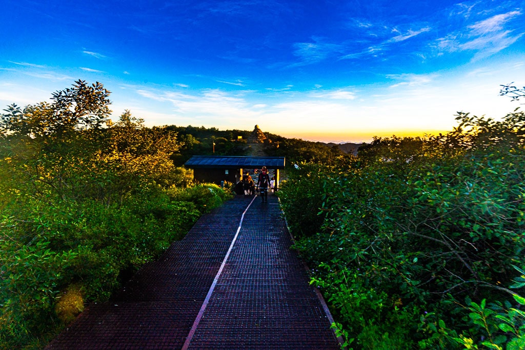 지리산 노고단 운해속 일출을 보다 6