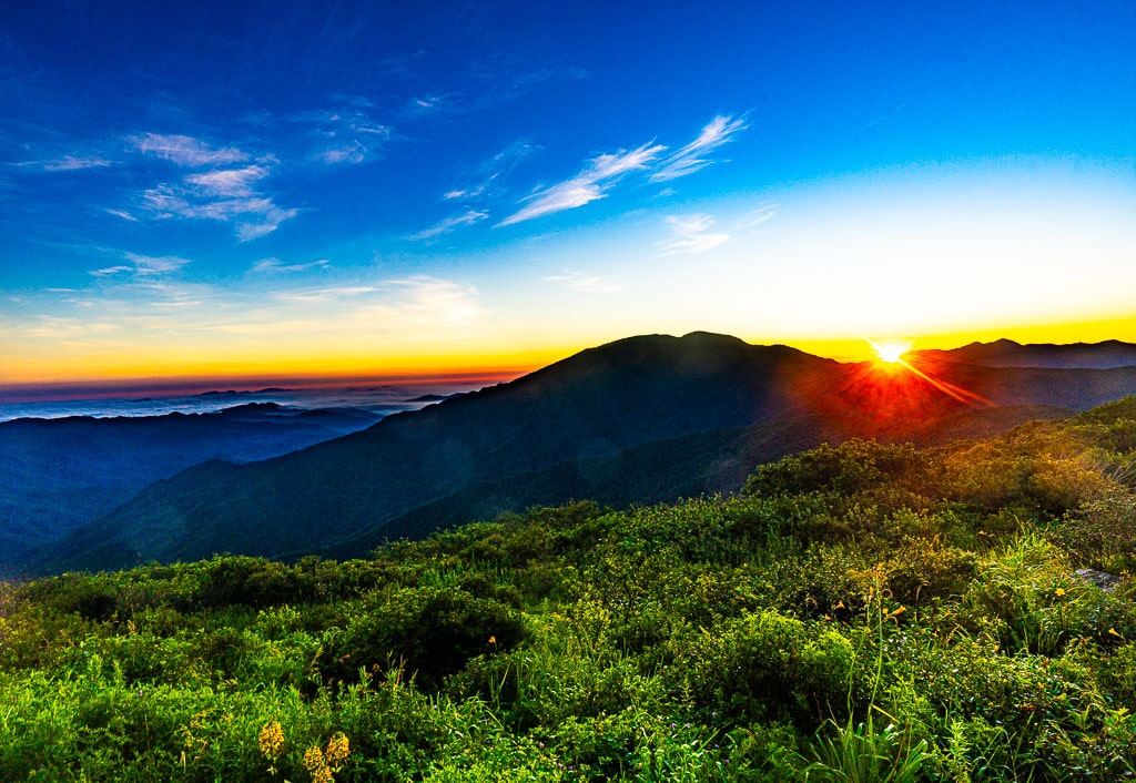 지리산 노고단 운해속 일출을 보다 14