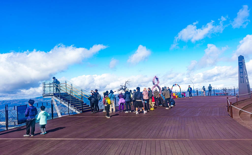 가을이 지고 있던 발왕산 천년주목숲길과 발왕산 스카이워크 방문기 34