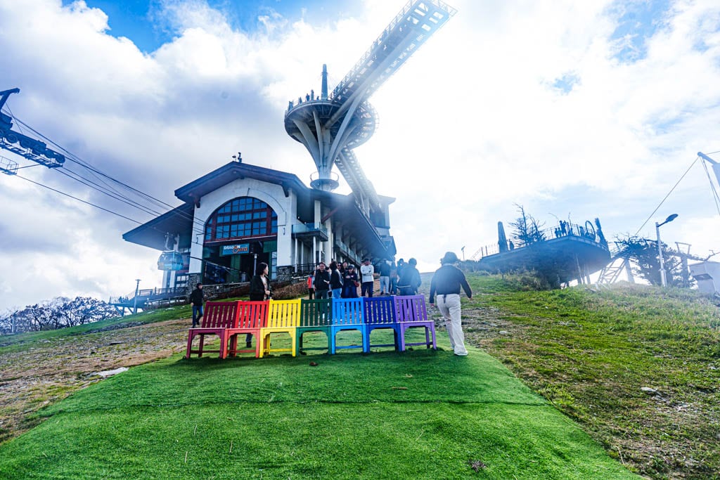 가을이 지고 있던 발왕산 천년주목숲길과 발왕산 스카이워크 방문기 38