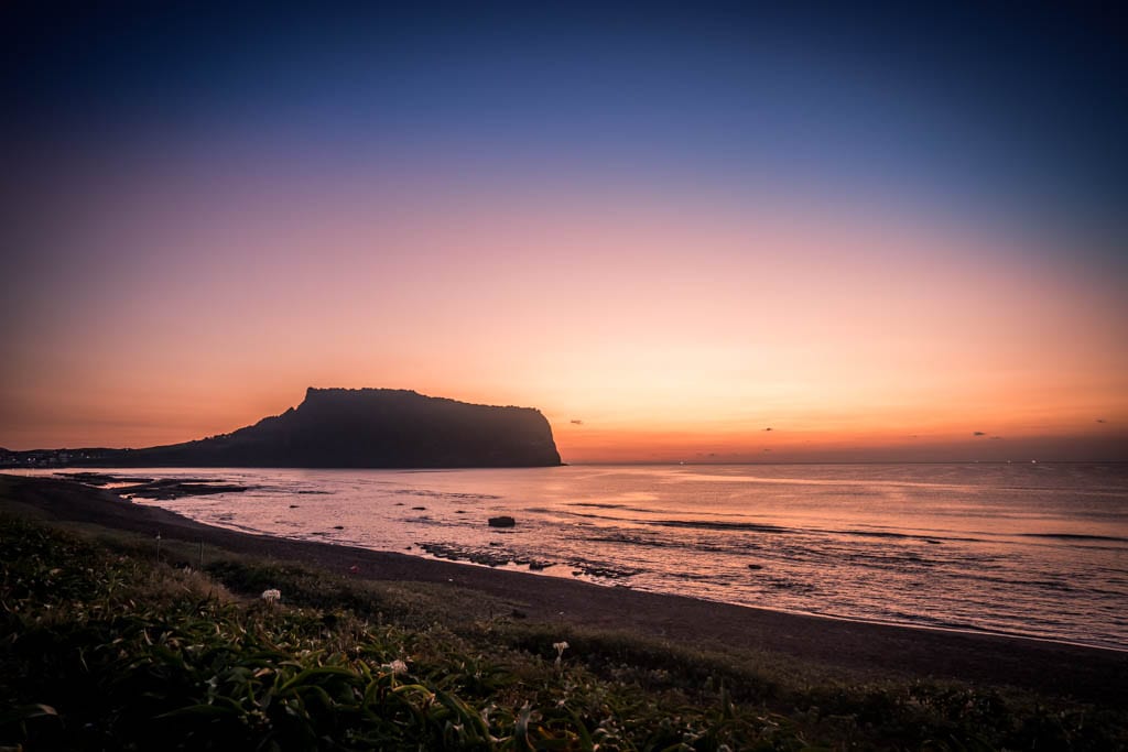 제주 일출 명소, 성산일출봉 일출을 광치기해변에서 담아보다 1
