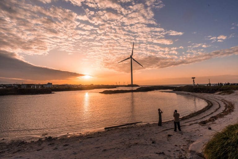 제주 석양명소, 코난비치(코난해안) 석양을 보다