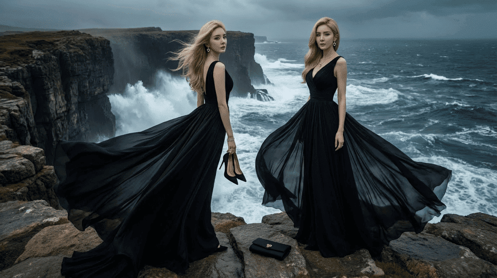 나노바나나 AI 프롬프트 : 아름다운 여인 프롬프트 70