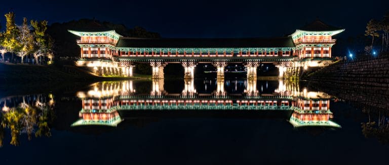 경주 가볼만한곳 1순위 경주 월정교 야경: 원효대사의 사랑이 깃든 야경 명소 완벽 가이드