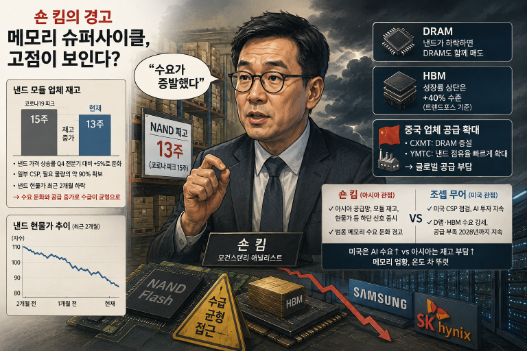 7월 반도체 주가 폭락 유발 모건스탠리 반도체 전망 보고서 분석 및 반도체 주가 전망