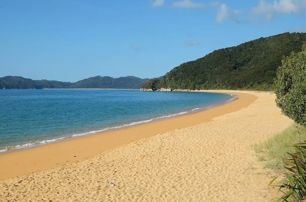 뉴질랜드 여행, 뉴질랜드 남섬 토타라누이 고트 베이 — 이미지 출처 Where Is My Beach