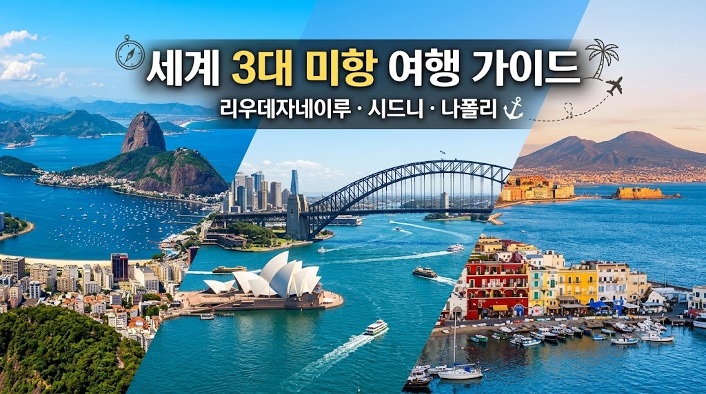 세계 3대 미항 여행 가이드 — 리우데자네이루 · 시드니 · 나폴리 1 세계 3대 미항 여행 가이드 — 리우데자네이루 · 시드니 · 나폴리